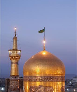 عکس جالب حرم امام رضا