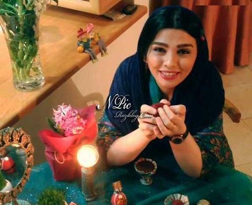 ژست عکس دونفره سفره هفت سین