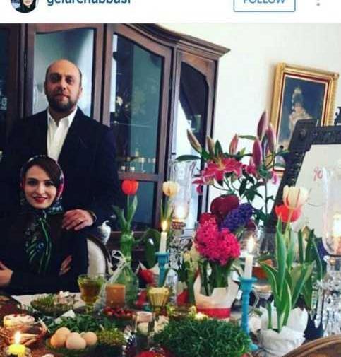 ژست عکس دونفره سفره هفت سین