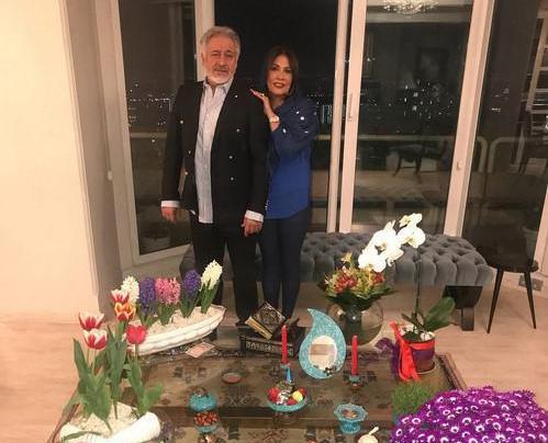 ژست عکس دونفره سفره هفت سین
