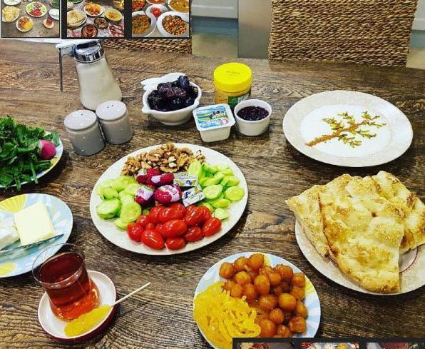 عکس غذا افطاری