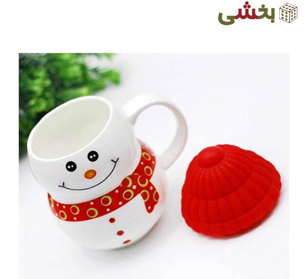 عکس لیوان ادم برفی