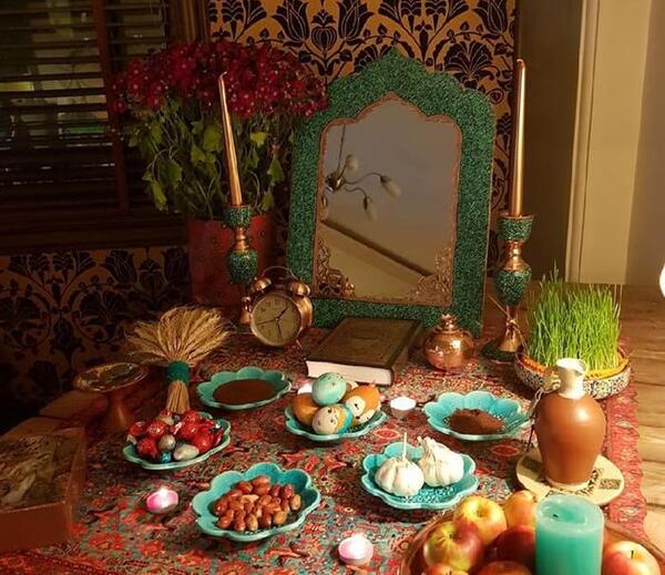 عکس ایده برای ظرف سفره هفت سین