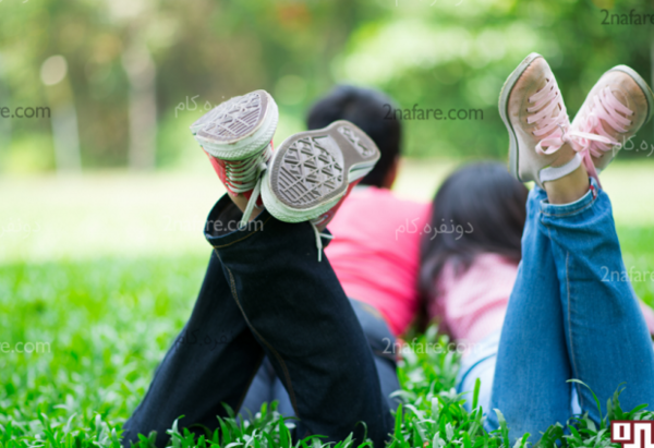 عکس عاشقانه دونفره نوجوان
