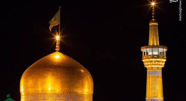 عکس حرم امام رضا برای ساخت کلیپ