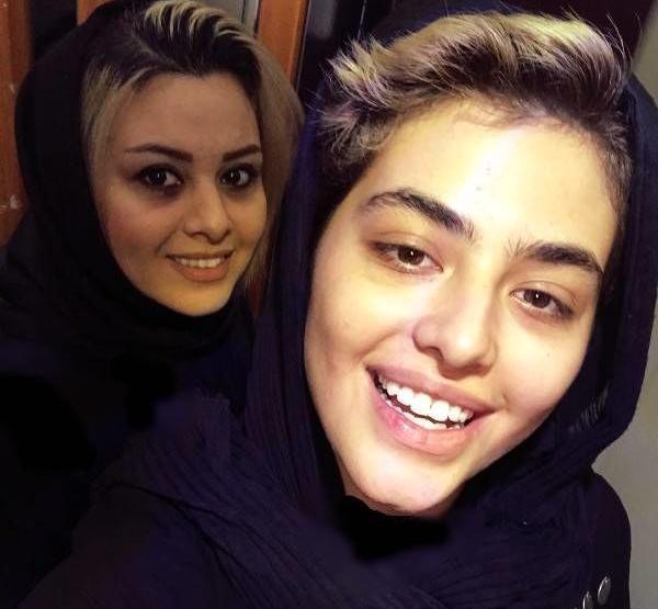 عکس دختر با حجاب وبی حجاب