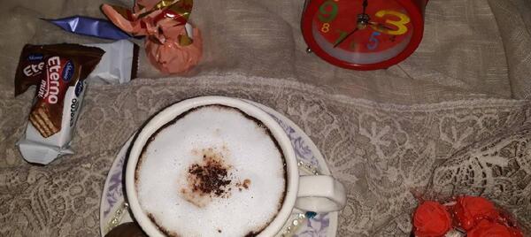عکس قهوه کاپوچینو
