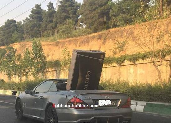 عکس ماشین بنز در ایران