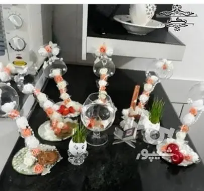 عکس سفره هفت سین فنجان معلق