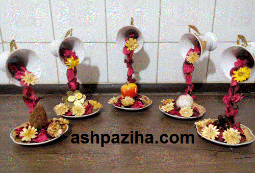 عکس سفره هفت سین فنجان معلق