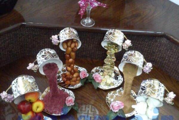 عکس سفره هفت سین فنجان معلق