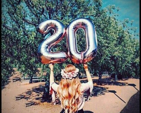 عکس ایده برای تولد بیست سالگی