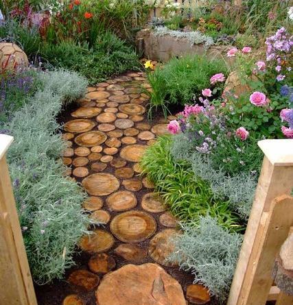 عکس ایده هایی برای تزیین باغ
