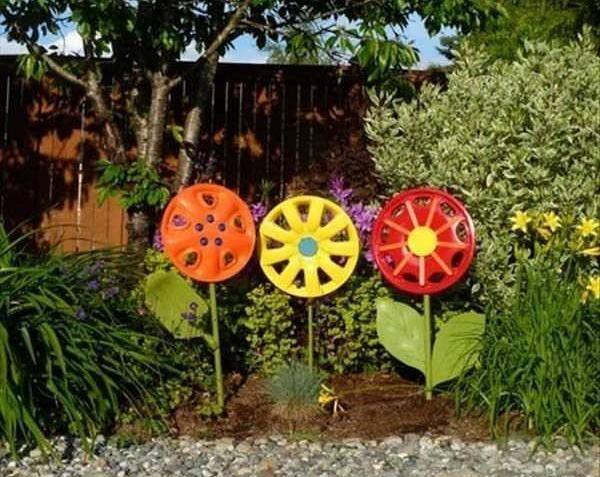 عکس ایده هایی برای تزیین باغ