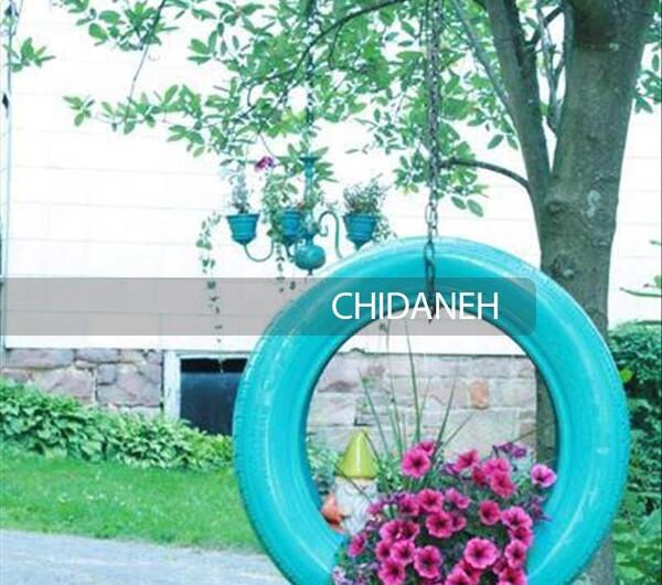 عکس ایده هایی برای تزیین باغ