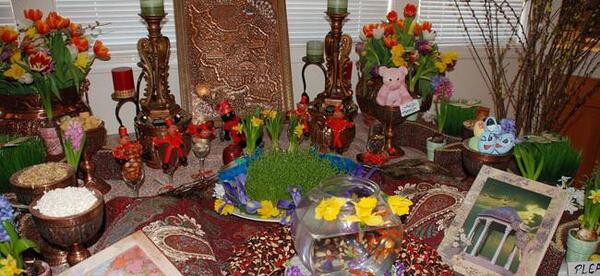 عکس تصاویر از سفره ی هفت سین