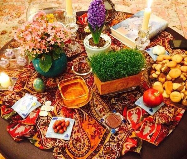 عکس تصاویر از سفره ی هفت سین