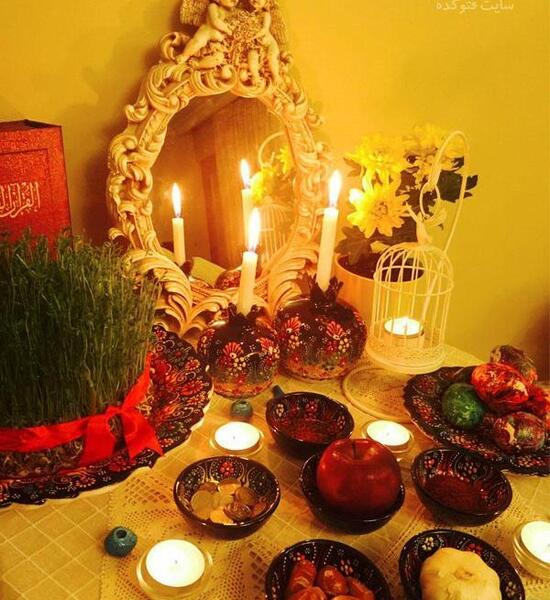 عکس تصاویر از سفره ی هفت سین