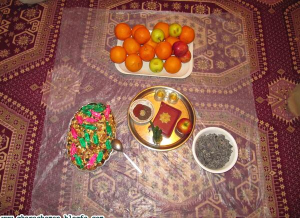 عکس تصاویر از سفره ی هفت سین