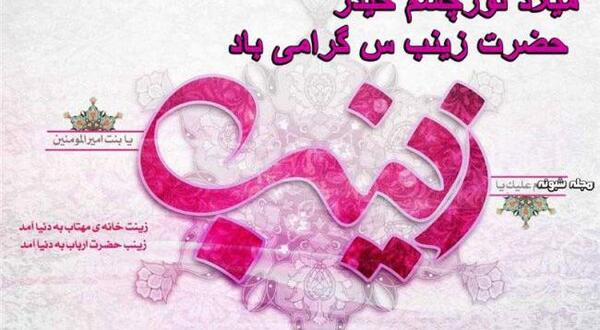 عکس تولد دختر زینب