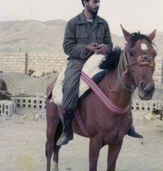 عکس امام زمان سوار بر اسب سفید