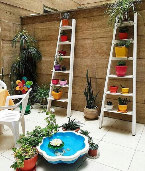 عکس ایده برای حیاط خلوت کوچک