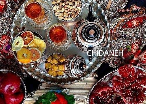 عکس ایده برای ظرف شب یلدا