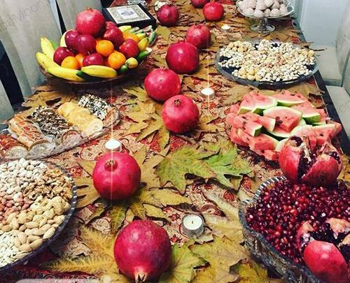 عکس ایده برای ظرف شب یلدا