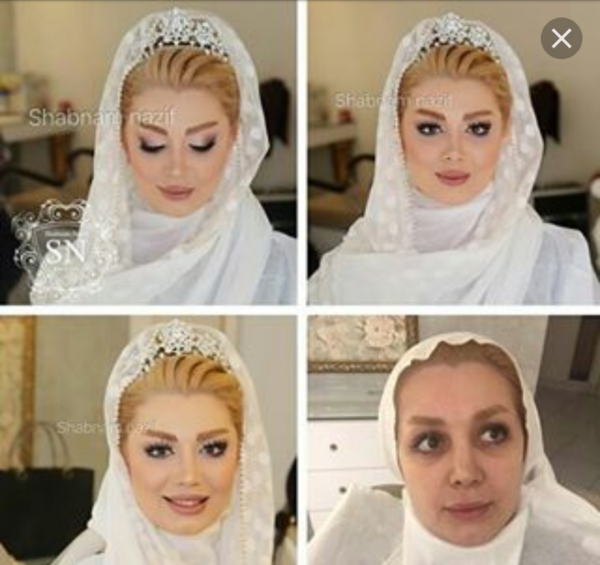 عکس عروسی سحر زکریا
