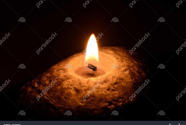 دانلود عکس شمع با زمینه سیاه