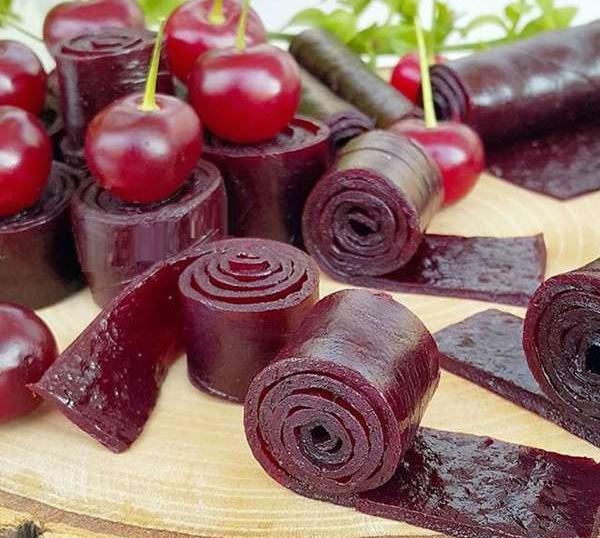 عکس لواشک و آلبالو