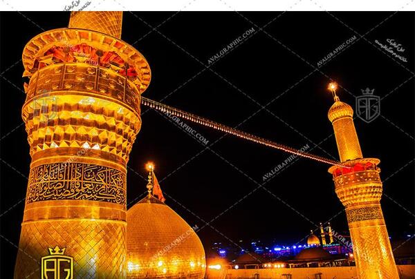 عکس حرم امام حسین با کیفیت