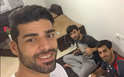 عکس لبخند مهدی طارمی