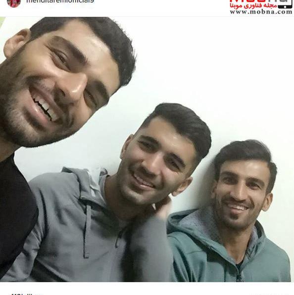 عکس لبخند مهدی طارمی