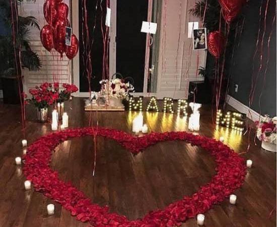 عکس ایده رمانتیک برای سالگرد ازدواج