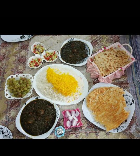 عکس فیک قورمه سبزی