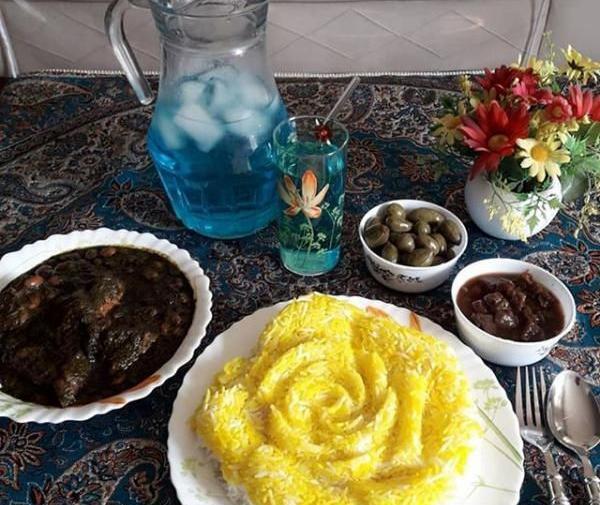 عکس فیک قورمه سبزی