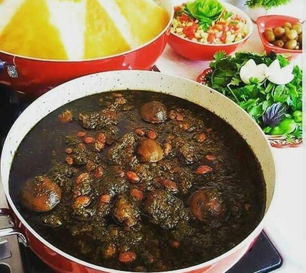 عکس فیک قورمه سبزی