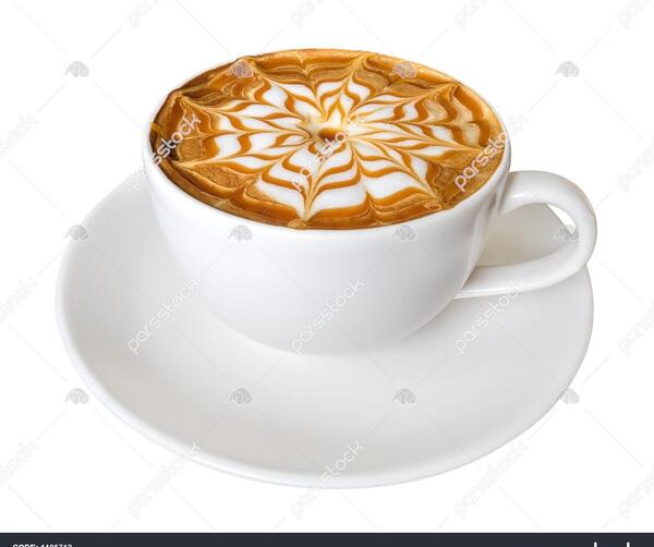 عکس قهوه لاته