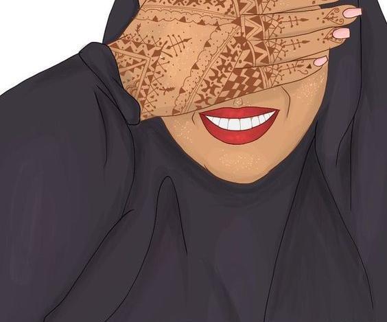 عکس لبخند دختر چادری