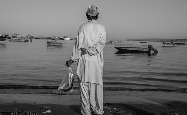 عکس دریا کوچک چابهار