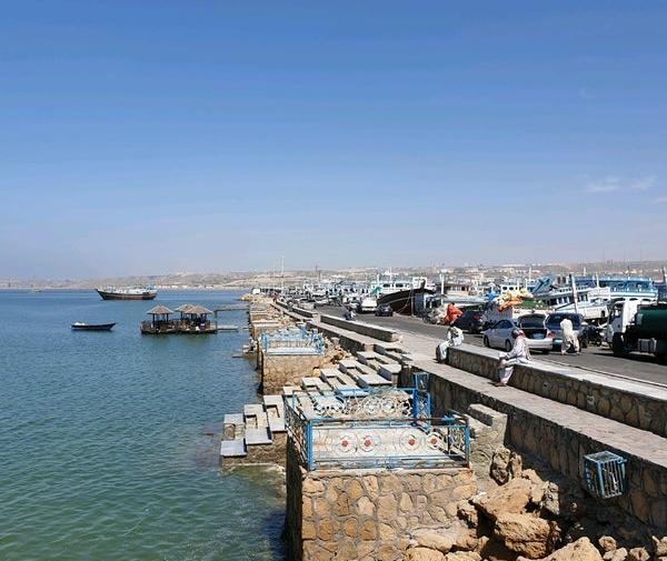 عکس دریا کوچک چابهار