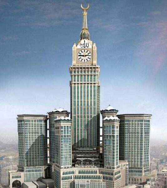 عکس کعبه و برج شیطان