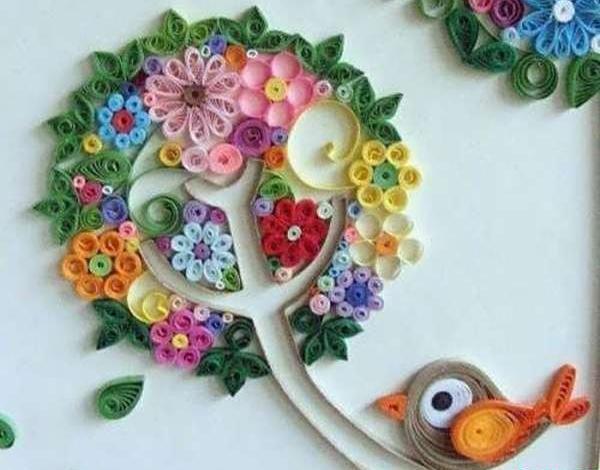 عکس ایده تزیین اتاق با مقوا