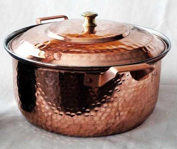 عکس از ظروف مسی