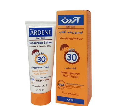 عکس ضد آفتاب بچه