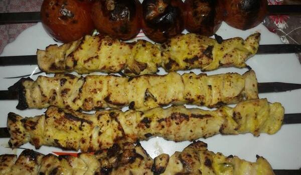 عکس غذا جوجه کباب