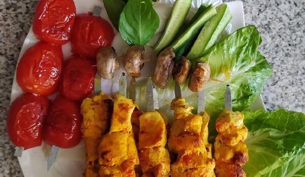 عکس غذا جوجه کباب