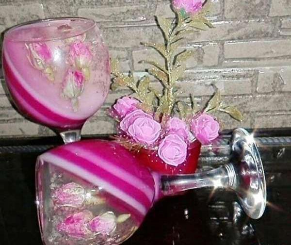 عکس ژله گل محمدی