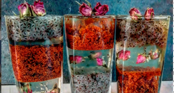 عکس ژله گل محمدی